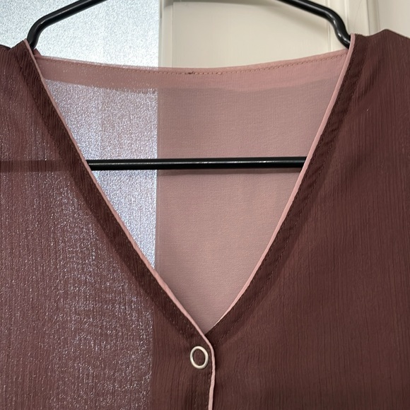 Nice abaya, double color - Picture 2 of 5